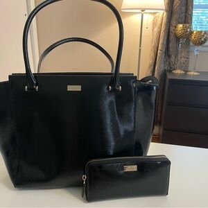 Kate Spade bag with matching wallet